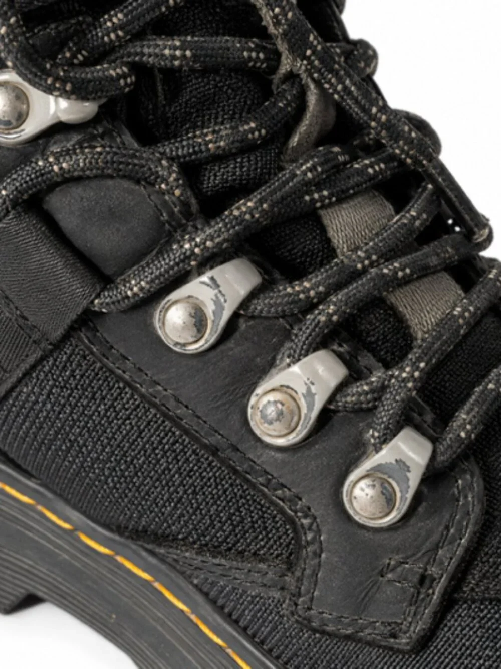 Dr. Martens Combs Tech II FL Black Utility Work Boots Men’s Size 12 UK 11